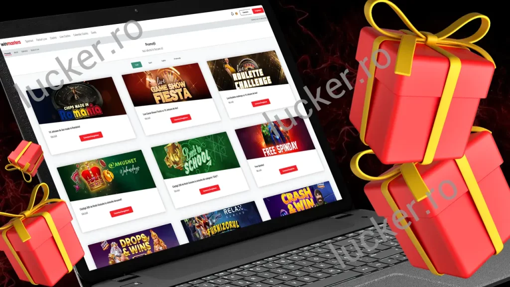 Oferte de bonusuri Winmasters Casino