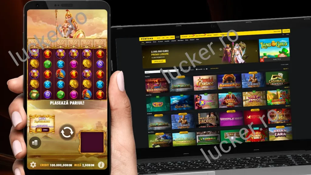 Gama de jocuri disponibile la Fortuna Casino