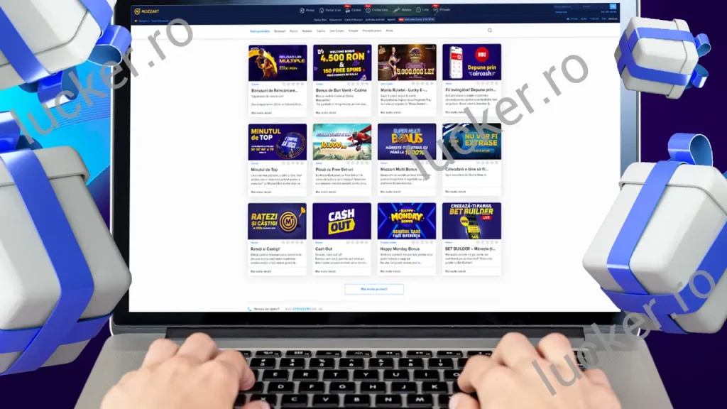 Promoții și bonusuri Mozzart Casino